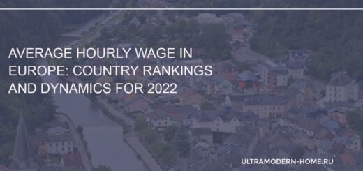 Average hourly wage in Europe country rankings and dynamics for 2022