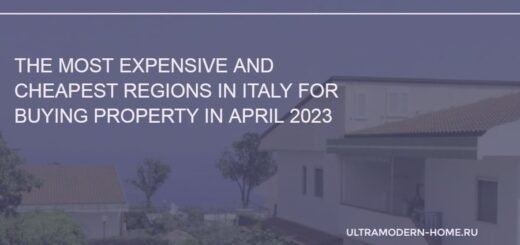 The most expensive and cheapest regions in Italy for buying property in April 2023